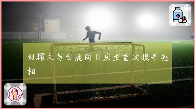 刘耀文与白鹿同日庆生首次携手亮相